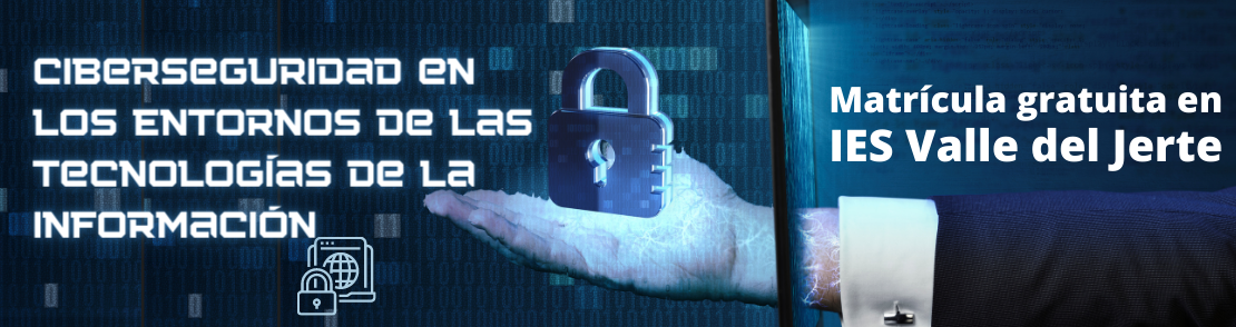 curso ciberseguridad Extremadura fp informática